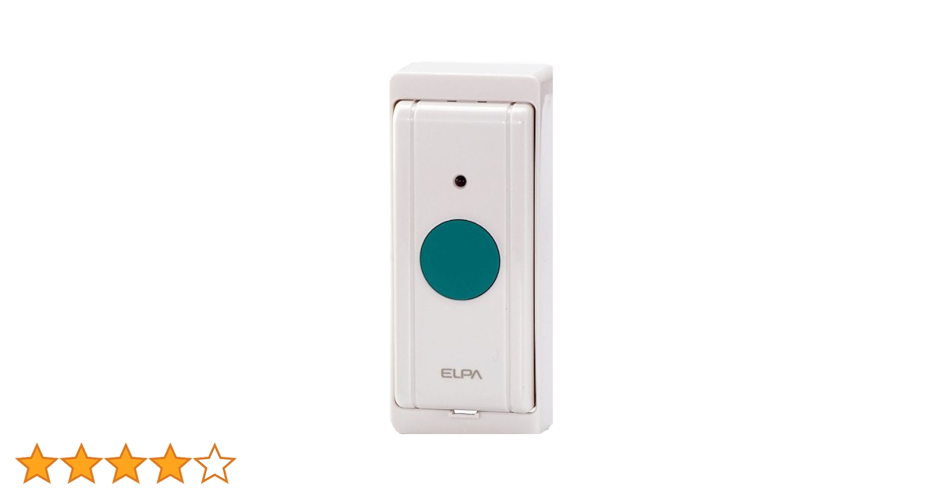 Amazon.co.jp: ELPA ワイヤレスチャイム 押ボタン送信器 増設用